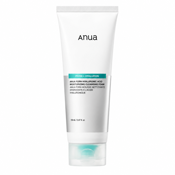 Anua – PDRN Hyaluronic Acid Moisturizing Cleansing Foam 150ml