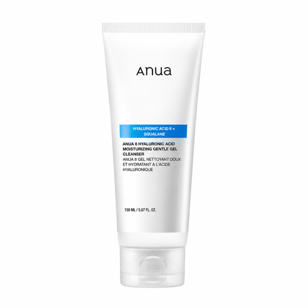 Anua – 8 Hyaluronic Acid Moisturizing Gentle Gel Cleanser, 150ml