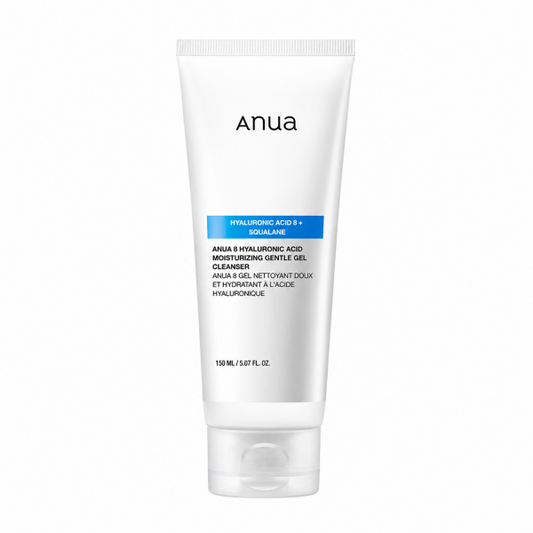 Anua – 8 Hyaluronic Acid Moisturizing Gentle Gel Cleanser, 150ml