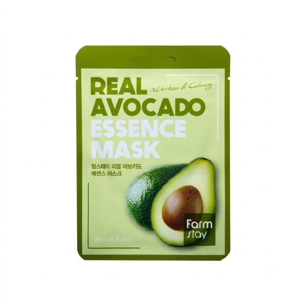 Farmstay - Real Avocado Essence Mask, 1 sheet